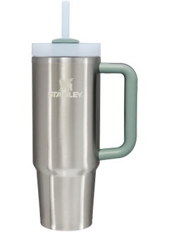 Stanley cup Stainless Steel with Lid and Straw for Water Iced Tea,Coffee and Smoothie,Steel-887ml