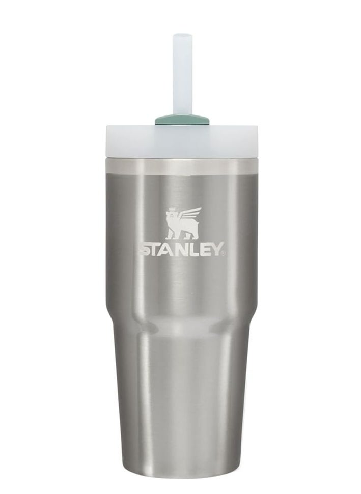 Stanley - Stanley cup Stainless Steel with Lid and Straw for Water Iced Tea,Coffee and Smoothie,Steel-887ml - Image 1