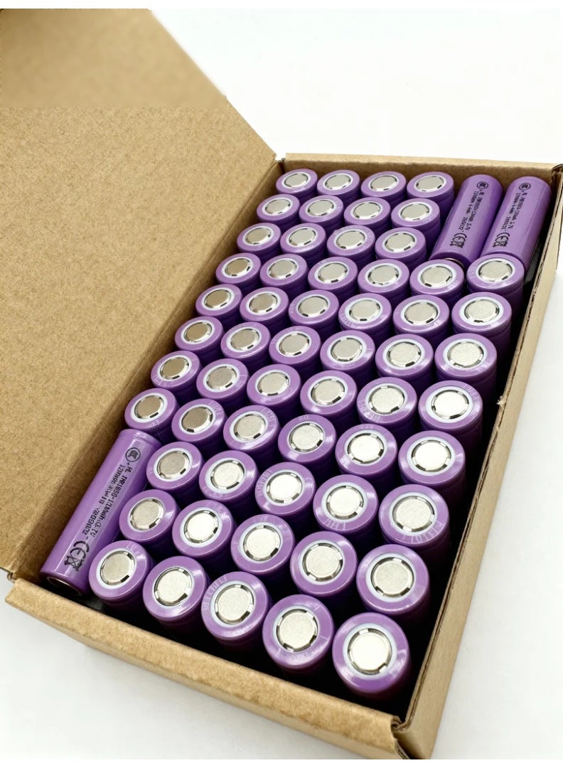 robotgcc 400 Pack 18650 Flat Top Li-ion Battery 3.7 V 1200 mAh | Bulk Power for Engineering & STEM Labs - Image 3