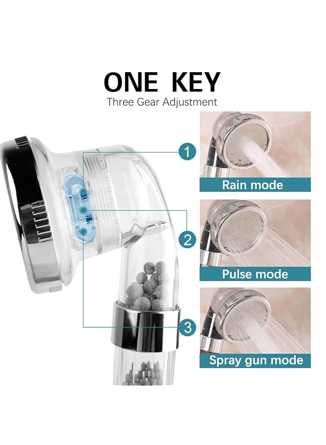 erorex Coolbaby Spa Shower Head With Water Saving Filter Fbaa0213 Clear - Image 4