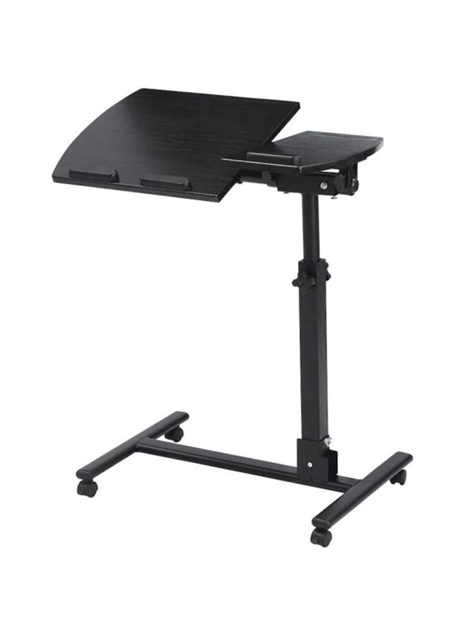 Laptop Stand Rolling Cart Black - Image 1