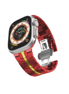 Apple Watch Ultra/Ultra 2/Hermès Band 42mm 44mm 45mm 49mm Strap Link Bracelet Stainless Steel Metal Bands, iWatch Series 9 8 7 SE 6 5 4 3 2 1 Wristband Accessories