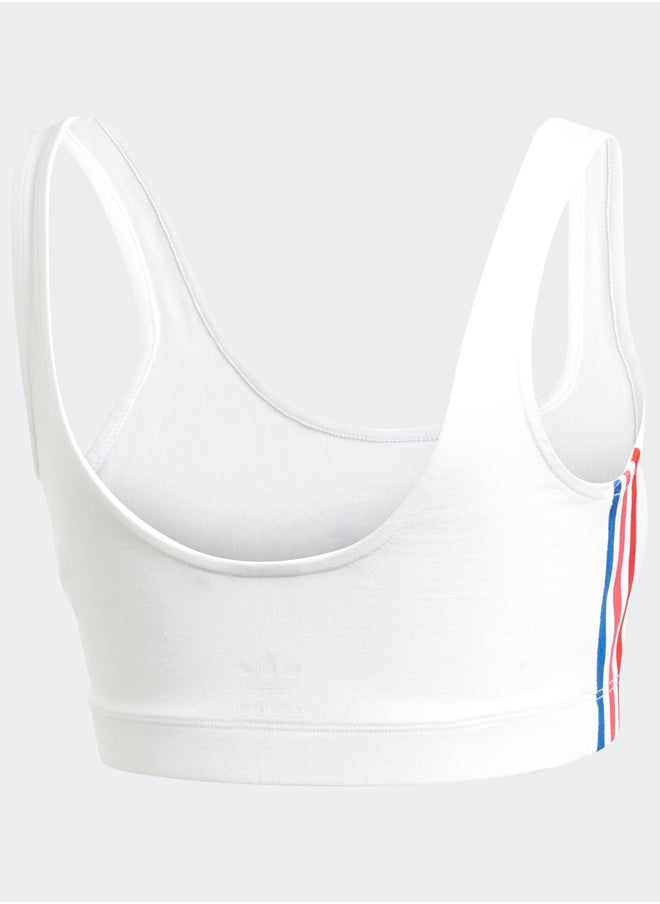 adidas Originals - Adicolor 3D Trefoil Bra Top - Image 1