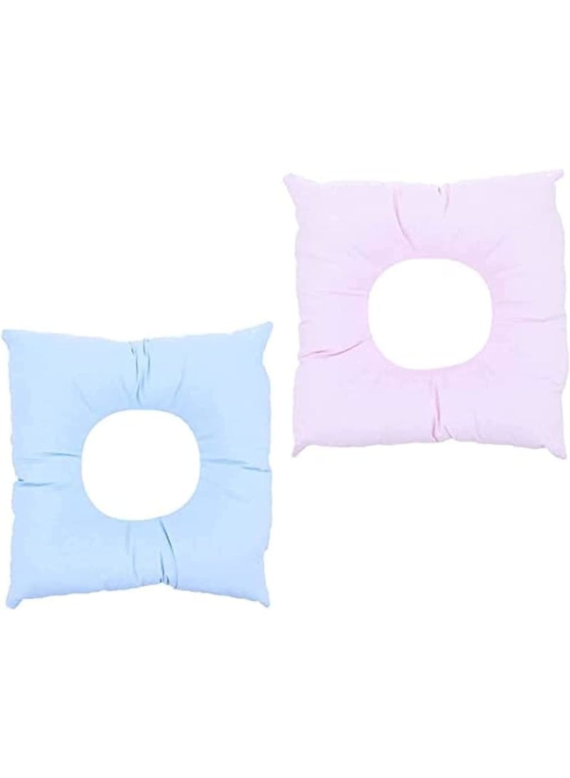 SOLARAE Massage Face Cradle Cushion, Foam Spa Salon Massage Bed Face Down Cradle Cushion Pillow, Massage Face Covers Headrest Covers for Massage Tables Massage Chairs Cushion Pillow - Image 1