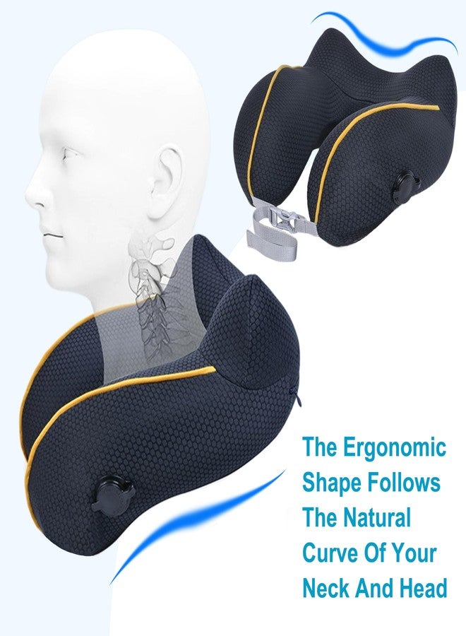 galactruly Inflatable Neck Pillow Airplane for Traveling On Plane, Inflatable Travel Neck Pillow Airplane, Blow Up Plane Pillow for Long Flights, Ergonomic Lightweight Cool Pillow for Ultra Comfort - Image 4