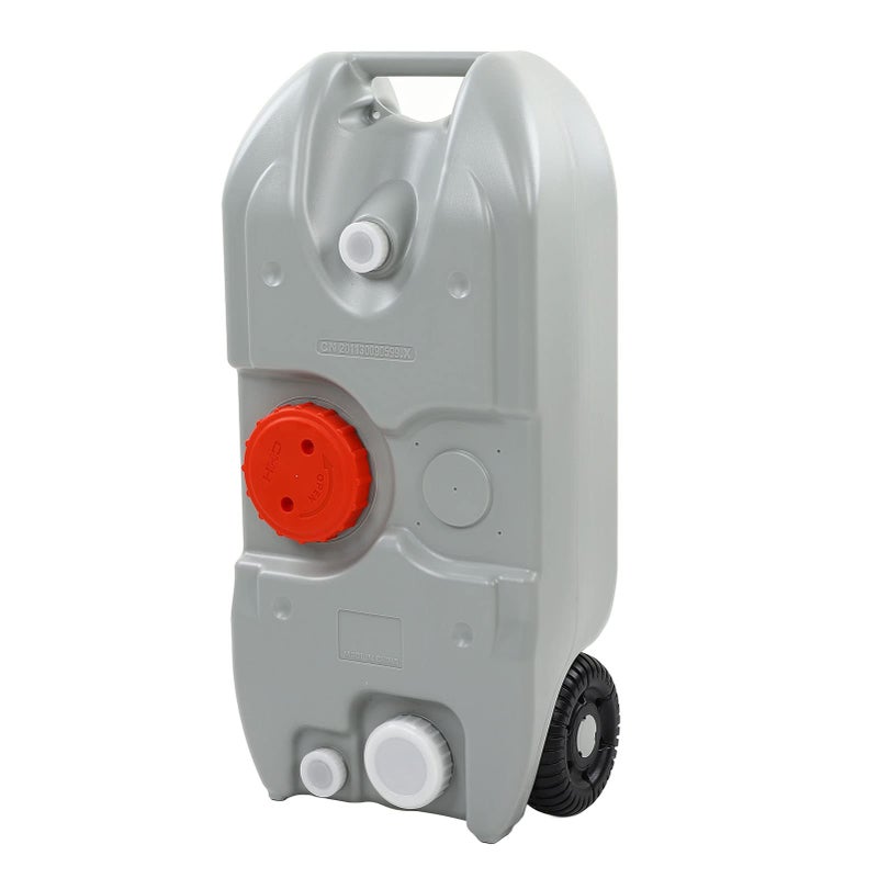 Brilluxa Portable RV HDPE Water Tote Tank - 40L Capacity Universal Water Holding Tank for RVs, Boats, Campers, Yachts - Easy Carry & Fast Empty - Image 1