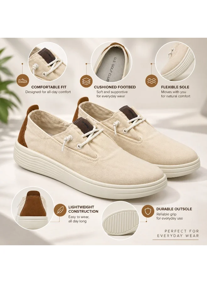 U.S. Golf Club BEIGE Mens Beige Loafers for Men | Best Price UAE