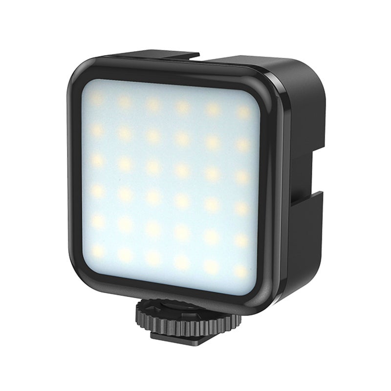 Jumpflash L36R LED Video Light Dimmable On Camera Fill Light with Built-in Rechargeable Battery Shoe Mount for Photography Video - Image 1