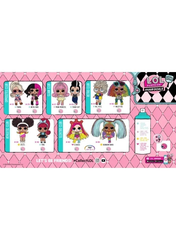 L.O.L. Surprise! Makeover Series Doll with 15 Surprises and Accessories - Multicolor. - Image 3