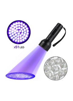Generic 51 LED Ultraviolet Blacklight Detector for Urine for Dog Cat Dry Stains Bed Bug Professional Blacklight Flashlight  - Image 2