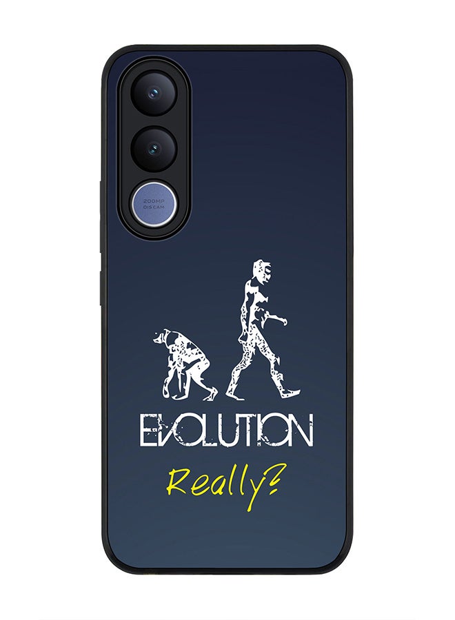 Stylizedd For vivo V70 FE Case,Slim fit Camera Protection, Shockproof Thin Phone cover  - Evolution, Really (Grey) - Image 1