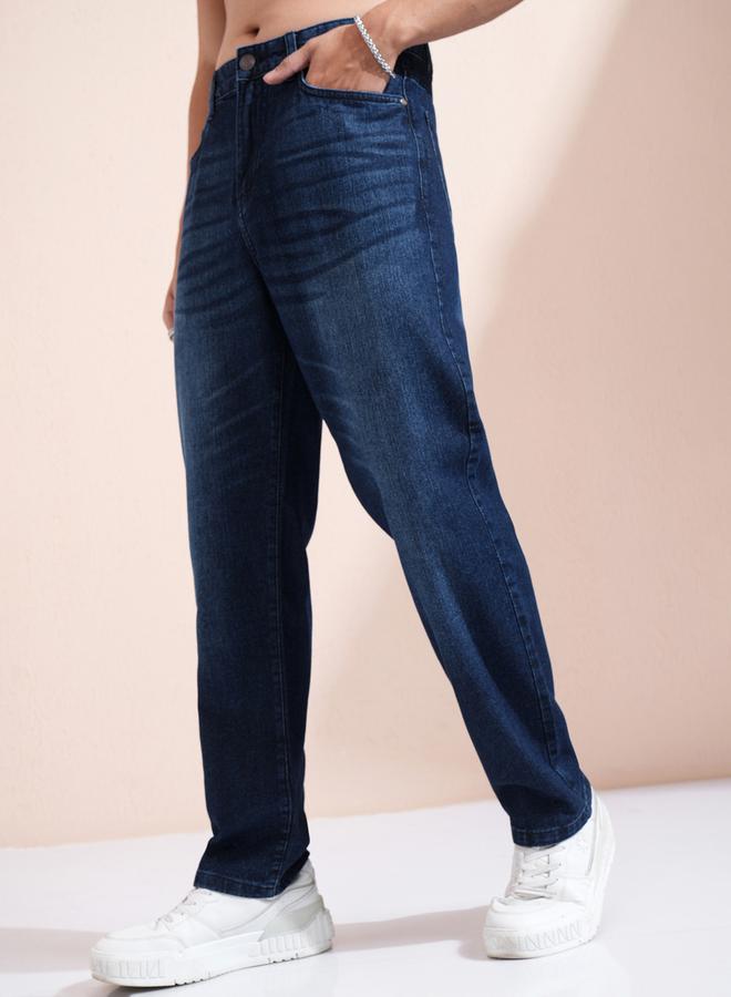 HIGHLANDER Mid-Rise Straight Fit Faded Jeans - Image 3