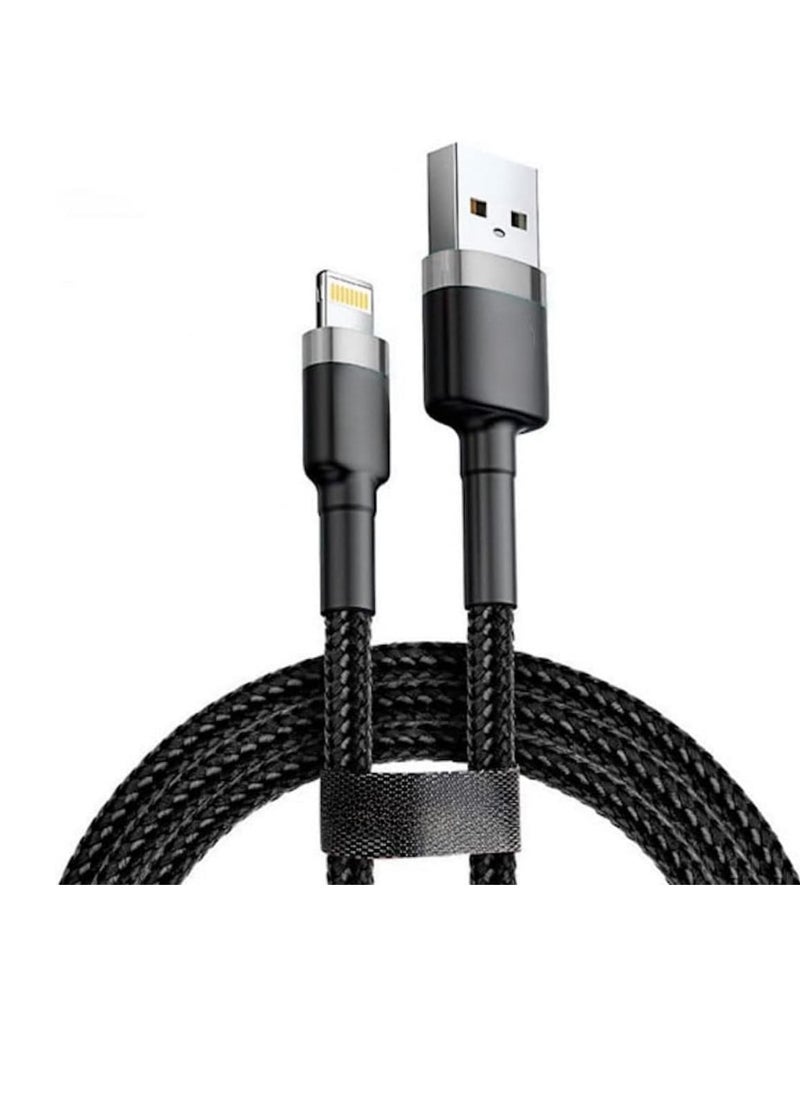 Generic - 2Pcs iPhone Charger, 1M Lightning Cable, Fast Charging Cables for Apple iPhone 12/11/11 Pro/11 Max/X/XS/XR/XS Max/8/7/6/5S/SE/iPad Mini Air - Image 1
