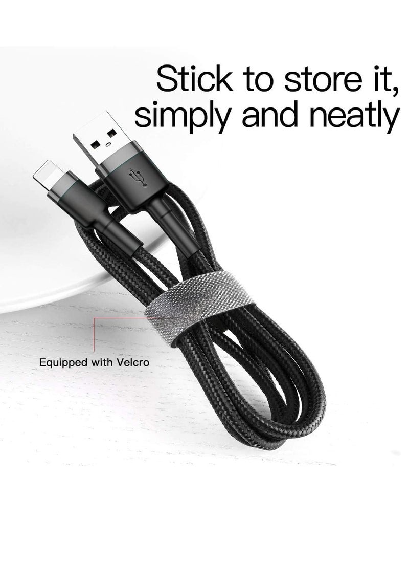 Generic - 2Pcs iPhone Charger, 1M Lightning Cable, Fast Charging Cables for Apple iPhone 12/11/11 Pro/11 Max/X/XS/XR/XS Max/8/7/6/5S/SE/iPad Mini Air - Image 1
