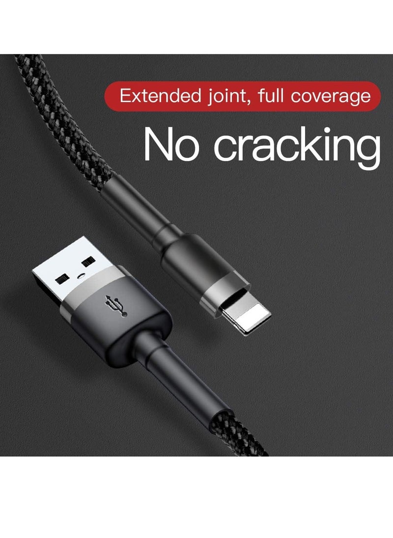 Generic - 2Pcs iPhone Charger, 1M Lightning Cable, Fast Charging Cables for Apple iPhone 12/11/11 Pro/11 Max/X/XS/XR/XS Max/8/7/6/5S/SE/iPad Mini Air - Image 1