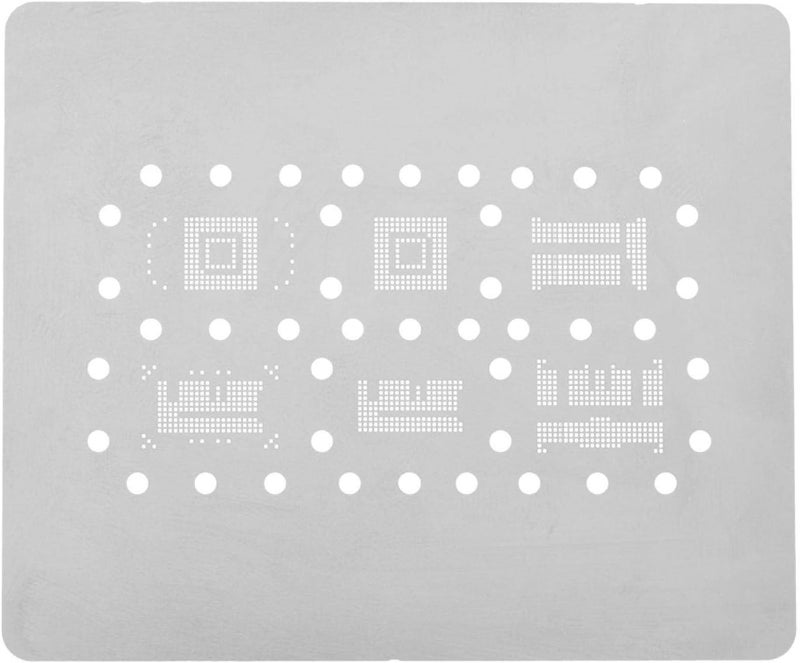 klarako BGA Stencils, BGA Reballing Stencil Kits, Template Mesh Directly Heat Set Kit, for BGA153/ 162/169/ 186/221/ 254/ EMMC - Image 2