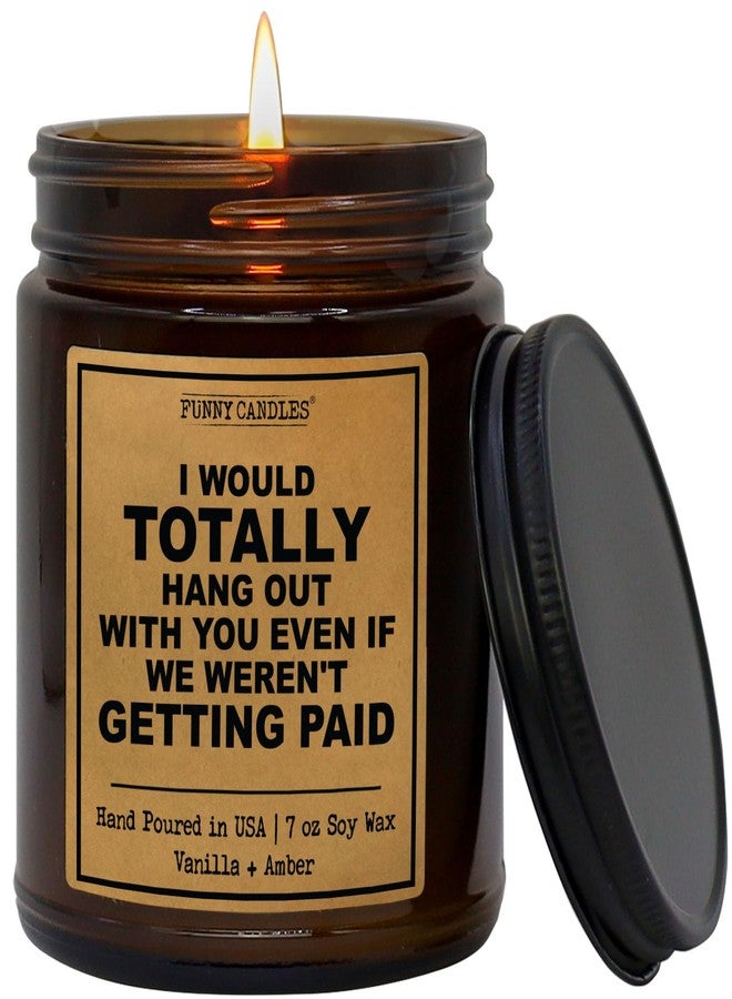 Funny Candles - Coworker Gifts for Women, Men, Work Bestie Gifts - Coworker Leaving for Friends, Birthday Best Friend Candle, Going Away Gift, Vanilla Scented, Funny Candles Made in USA - Image 1