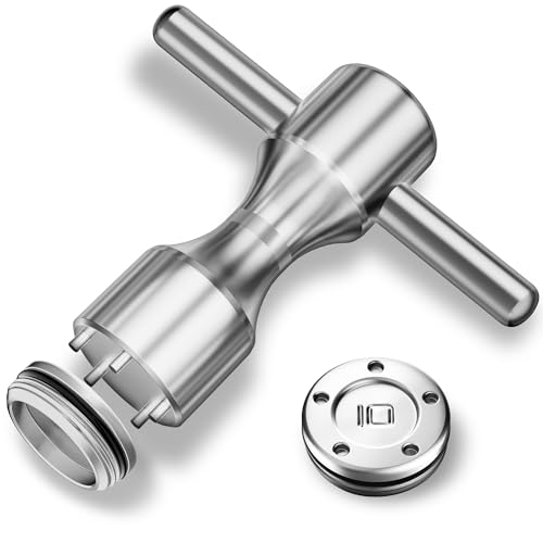 Gofotu Golf Weight 2pcs 5g/10g/15g/20g/25g/30g/35g/40g/45g Golf Weights Wrench compatible with Titleist Scotty Cameron Putter Newport (2pcs 10g+Wrench) - Image 1