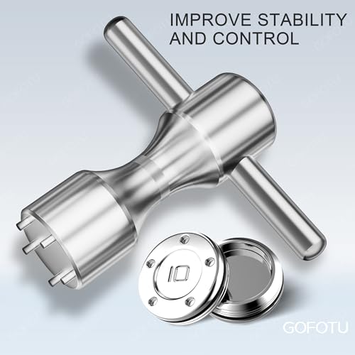 Gofotu Golf Weight 2pcs 5g/10g/15g/20g/25g/30g/35g/40g/45g Golf Weights Wrench compatible with Titleist Scotty Cameron Putter Newport (2pcs 10g+Wrench) - Image 5