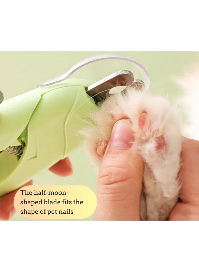 مقص أظافر 3 في 1 للكلاب والقطط - مزود بواقي أمان لتجنب الإفراط في التقليم. مقص أظافر للكلاب مزود بإضاءة LED، يُضيء الأظافر أو سلالتها لسهولة الاستخدام، مناسب للقطط والكلاب. - Image 2