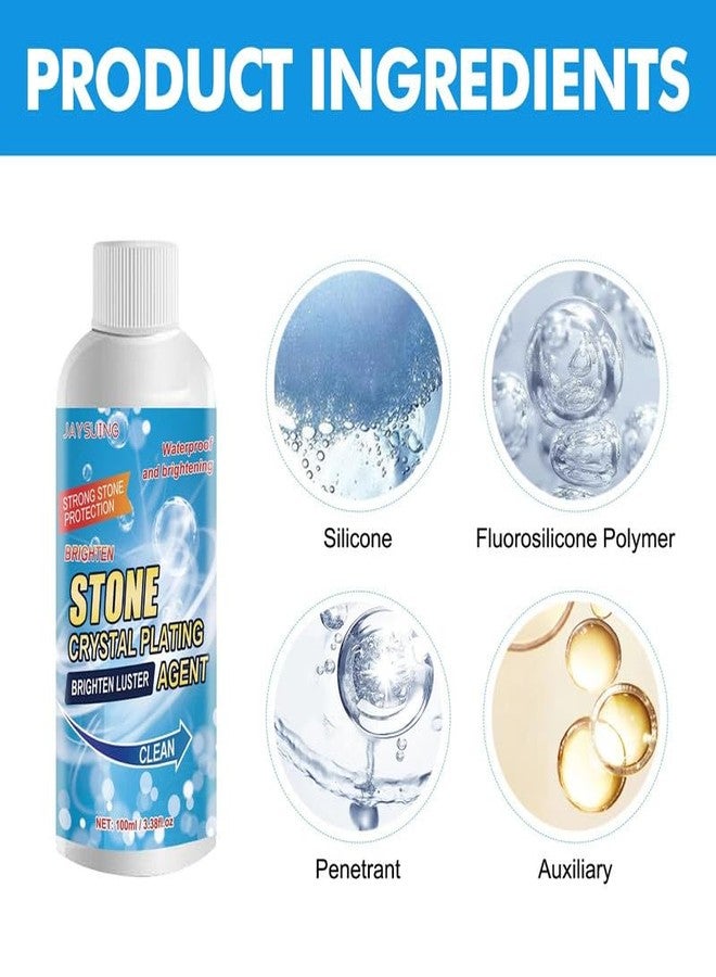 Premium Collection Multi-surface Stone Stain Remover Cleaner used for Marble, Floor, Tile & Ceramic Stain Remover, Granite Floor Cleaner Liquid, Help to Remove Stains, Grease, Water Spots, 100ml Pack of 2 - Image 3