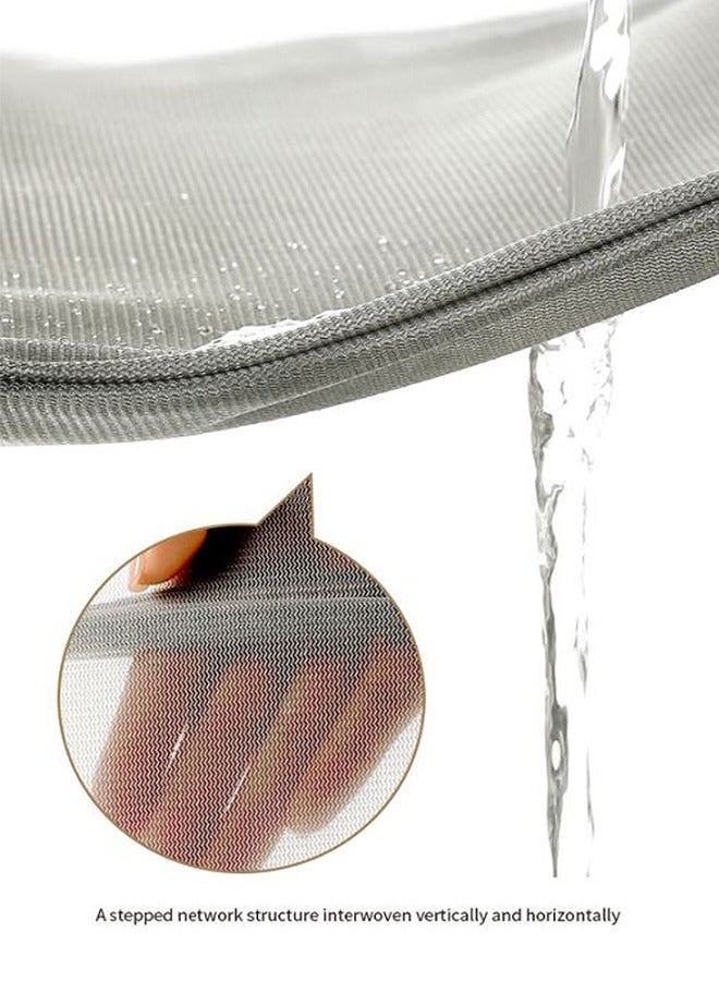 حقيبة تخزين للسفر مكونة من 3 قطع، ملابس، ملابس داخلية، حقيبة غسيل، حقيبة تخزين انتظار التسليم، حقيبة سفر، حقيبة فرز ملابس محمولة، محمولة باليد، للاستخدام المنزلي - Image 3