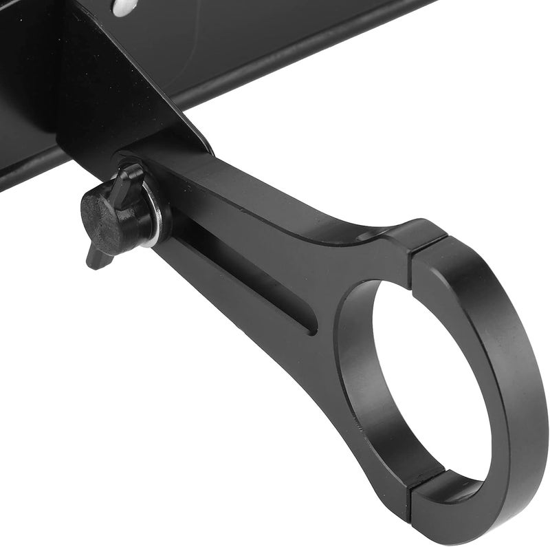 Rear View Mirror, Rearview Mirrors Plastic Stainless Steel Car Rear View Mirror Easy Installation for Rhinos ATV UTV - Image 2