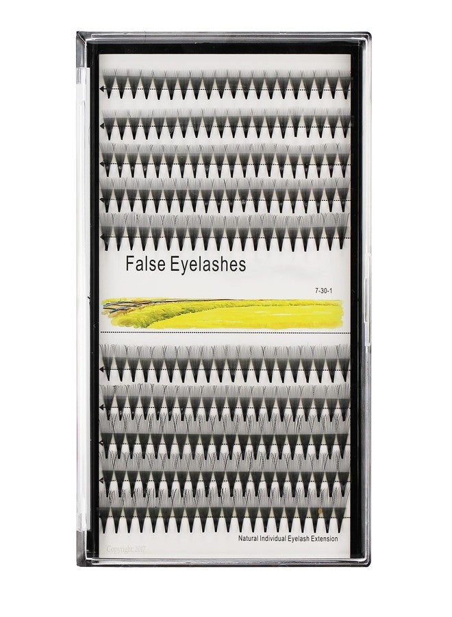 Bodermincer Lashes 20D, D Curl 14-15-16mm Mixed Nature Long Length Premade Volume Wide fans 10D Long Stem Russian Volume Professional Eyelash Extensions Faux Mink (10-12-14-16mm Mixed) - Image 1