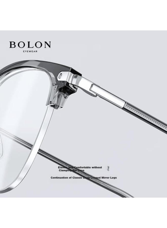 Bolon Eyeglasses Hedi'S Style, Lightweight Business Versatile Browline Optical Frame, Myopia Glasses Frame, Gift Bj6105B90 - Image 2