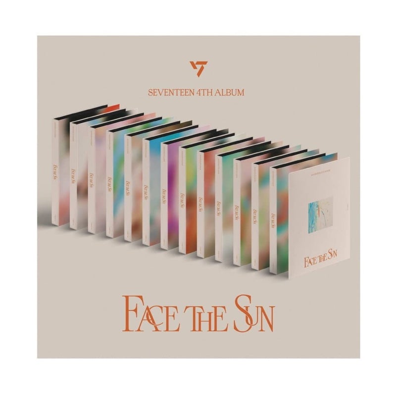 PLEDIS SEVENTEEN - Face the Sun [CARAT ver.] 4th Album+Extra Photocards Set (Random ver.), 150 x 210 x 14 mm, PLD0155 - Image 1