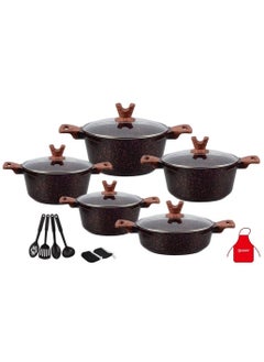 Black with Brown Handles