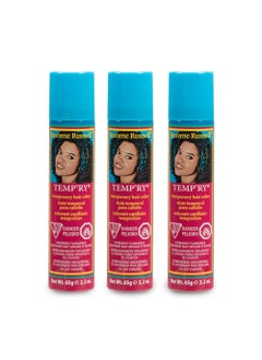 Jerome Russell Tempry Sprayon Blue Hair Color 22oz x 3 pack