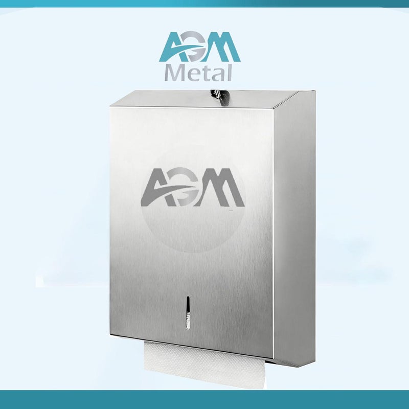 AGM موزع مناشف ورقية استانلس - Image 2