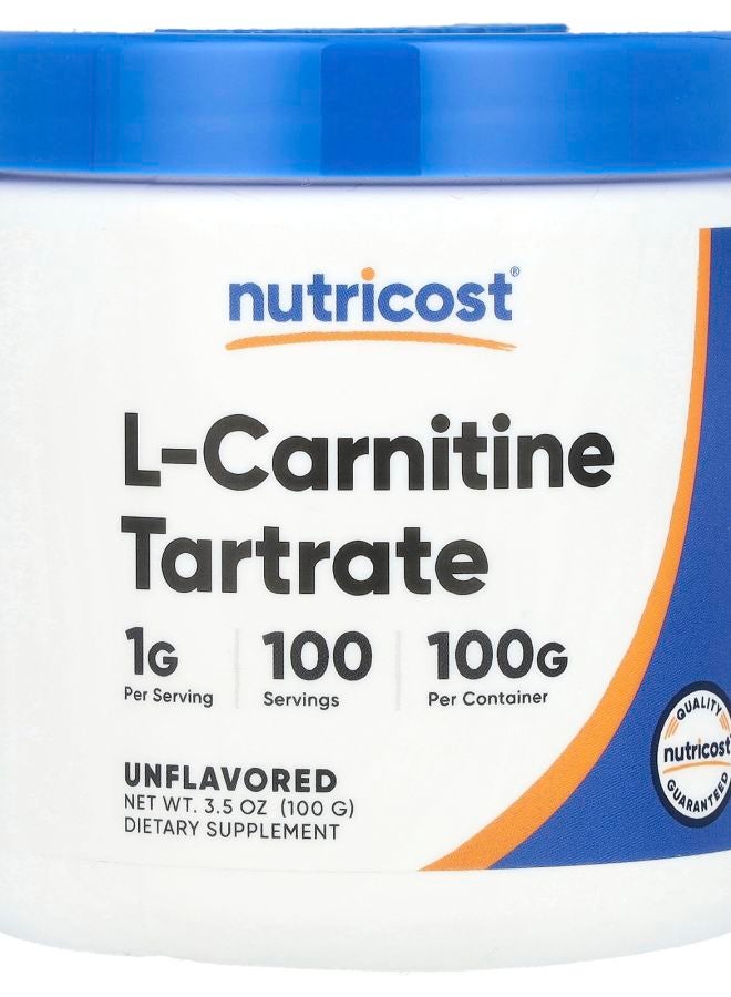 L-Carnitine Tartrate Unflavored 3.5 oz (100 g)