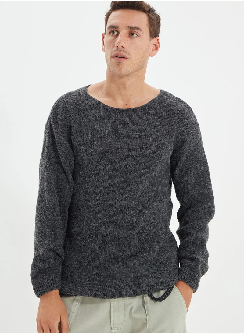 trendyol Oversize Knitted Sweater