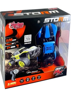 Vardem Remote Control Full Function 2.4ghz Rechargeable 1:20 Storm Drift Car  - Image 1