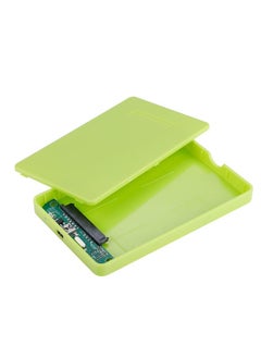 Thoraya 2.5inch SATA SSD External Enclosure USB 2.0 Hard Drive Case (Green)  - Image 5