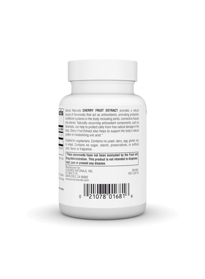 Source Naturals Cherry Fruit Extract 500 Mg 90 Multi - Image 4