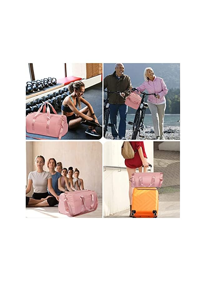 S-TOP Duffle Bag for Women, Sports Duffel Bag for Gym with Wet Pocket & Shoe Compartment, Overnight Weekender Travel Bag4.4(1.39K)Only 3 left-61% 37.8037.80 95.9995.99 - Image 4