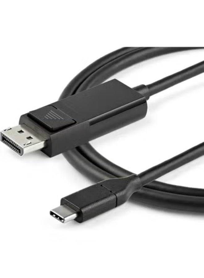 2M USB C to DisplayPort Cable – 4K@60Hz HDR Bidirectional USB-C/DP Adapter Cable - Image 3