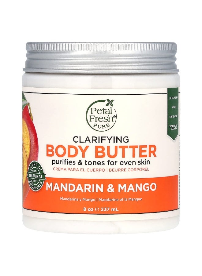 Petal fresh Petal Fresh, Clarifying Body Butter, Mandarin & Mango, 8 oz (237 ml)  - Image 1