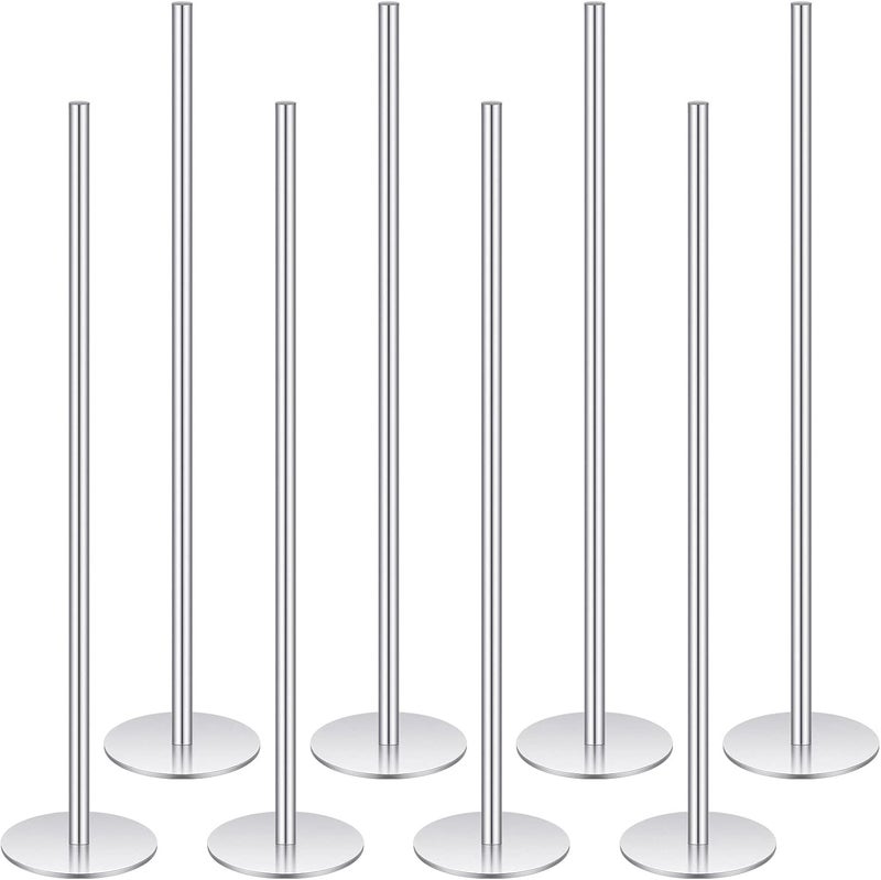 Jutom Cake Heating Rod 5.71 Inch Sliver Baking Nails for Baking Stainless Steel Heating Core for Cakes Stick Supplies(8 Pcs) - Image 1