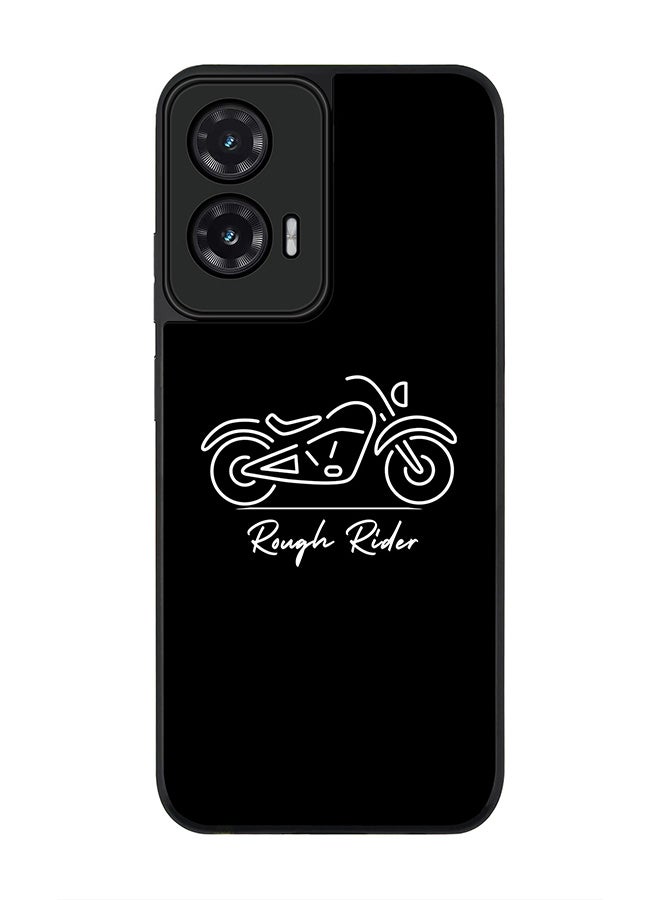 Stylizedd For Motorola Moto G35 Case,Slim fit Camera Protection, Shockproof Thin Phone cover  - Rough Rider