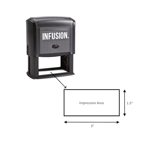 Infusion Ecommerce Self-Inking Box Stamps, Fragile (Red) - Image 4