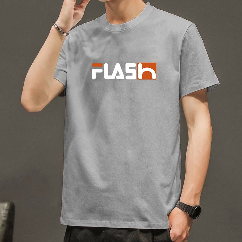 Round Neck Short-Sleeved T-Shirt Men'S T-Shirt Fashionable Short Fashionable All-Match Casual Top Clothes Men'S T-Shirt - Image 4