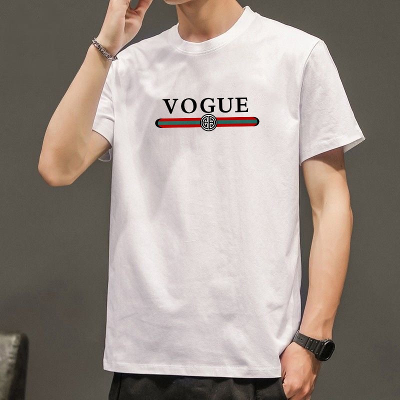 Round Neck Short-Sleeved T-Shirt Men'S T-Shirt Fashionable Short Fashionable All-Match Casual Top Clothes Men'S T-Shirt - Image 5