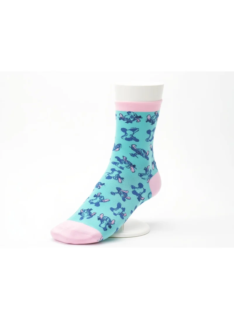Lilo & Stitch 3 PAIRS | STITCH ANKLET SOCKS 78% COTTON| 18% POLYESTER | 4% ELASTANE