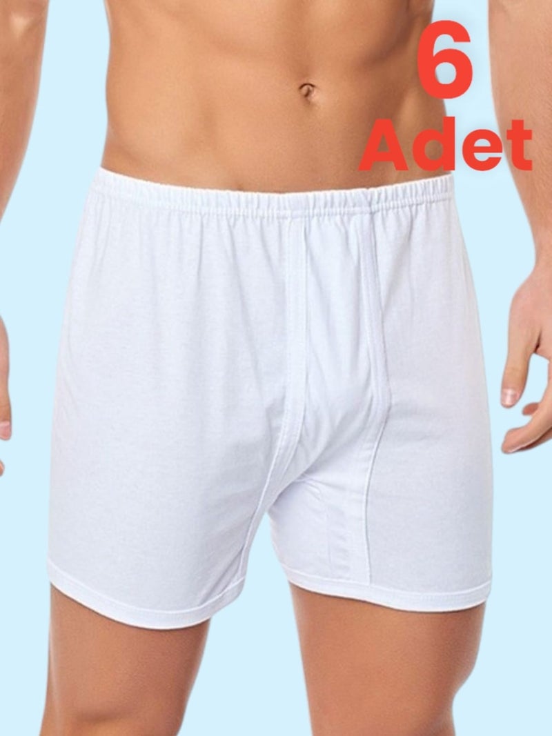 Tezzgelsin Men's Comfortable Cut 6-Piece Cotton Panties 