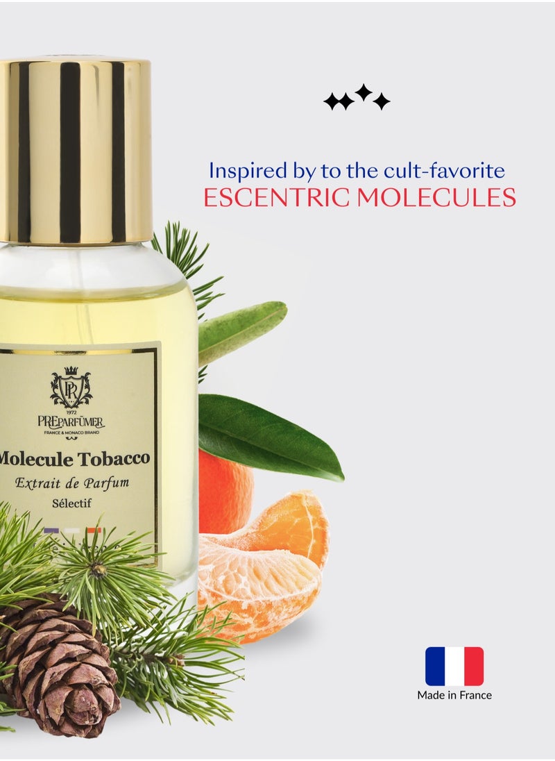 PREPARFUMER - From France Molecule 30ml - Citrus Woody Amber Scent - Luxury Fragrance with Mandarin & Bergamot - Long Lasting With Saffron Notes - Image 1