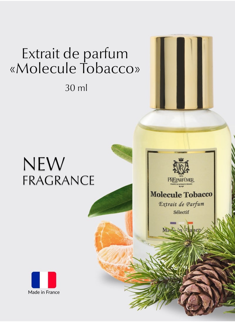 PREPARFUMER - From France Molecule 30ml - Citrus Woody Amber Scent - Luxury Fragrance with Mandarin & Bergamot - Long Lasting With Saffron Notes - Image 1